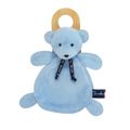  - ours dorlotin - bleu 25 cm 