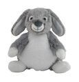  - plush rabbit natural grey 21 cm 