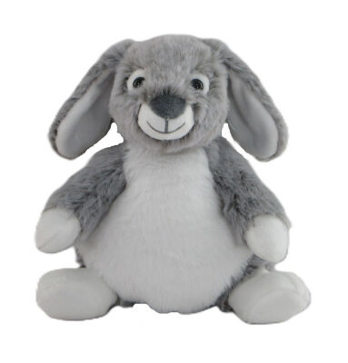  - plush rabbit natural grey 21 cm 