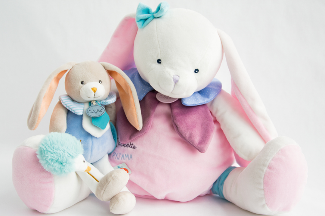 Babynat doudou lapin 