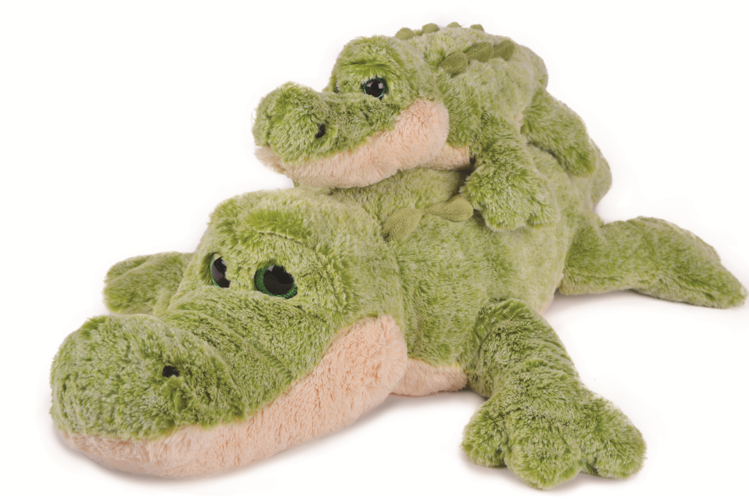 Histoire d'ours savane peluche crocodile