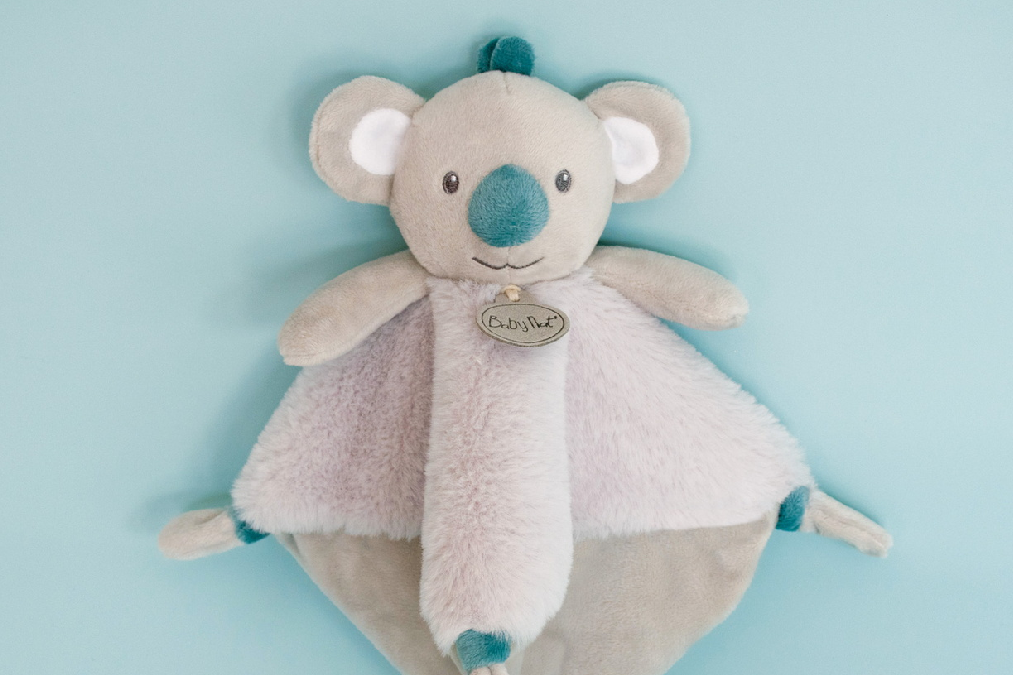 Petite Doudou Koala Quinny personnalisée - cadeau de naissance