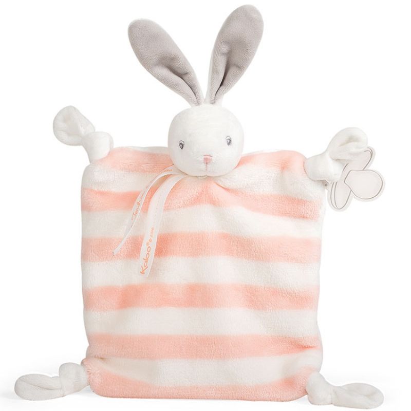 Kaloo Bebe Pastel Baby Comforter Rabbit Orange