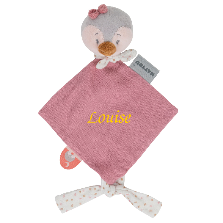  - pauline & sasha - comforter penguin pink 20 cm 
