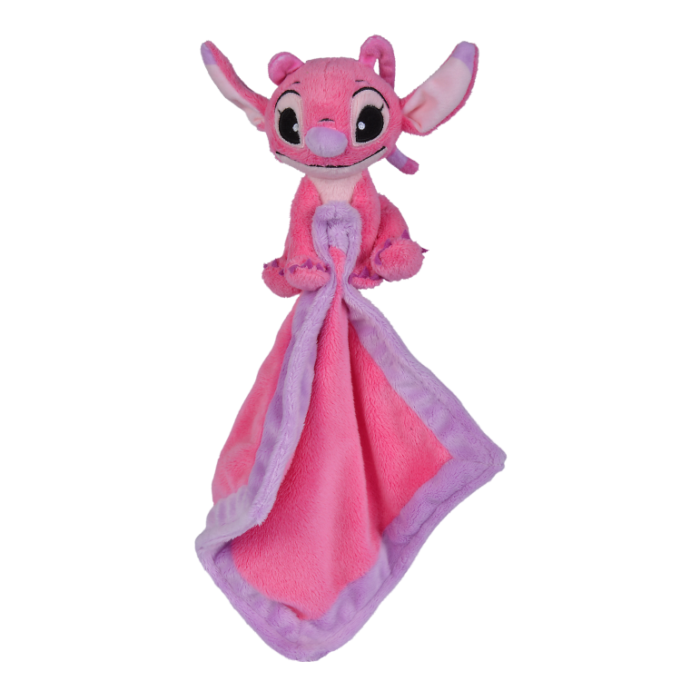 Disney - Stitch doudou mouchoir 25cm - Disney Lilo & Stitch