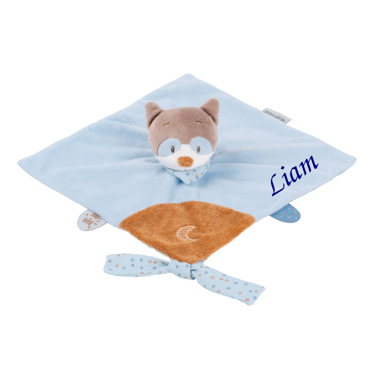 - bob & jim - comforter raccoon blue 25 cm 