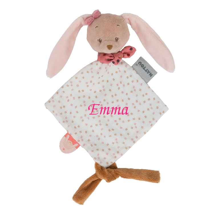  - pauline & sasha - comforter rabbit pink 20 cm 