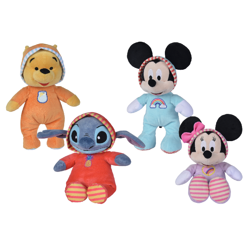 Peluche Stitch pyjama rouge 25cm - Peluches Pas Chères