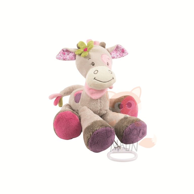  manon & alizée musical box cow pink grey purple 