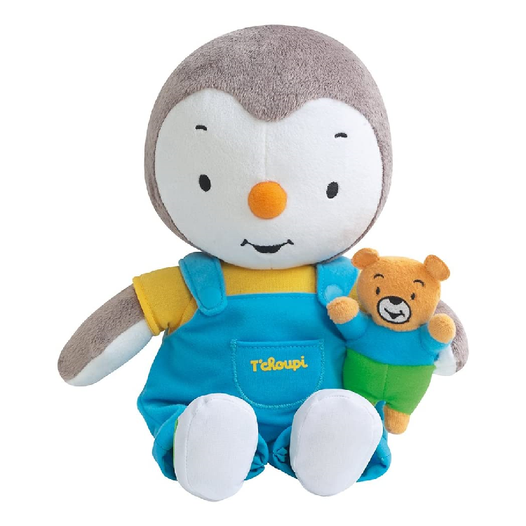 Jemini T'choupi Peluche Tchoupi Musical 20cm for sale online