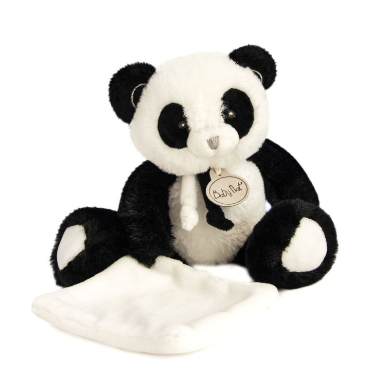 Baby Nat Mon P Tit Panda Doudou Bebe Garcon Doudou Bebe Fille S