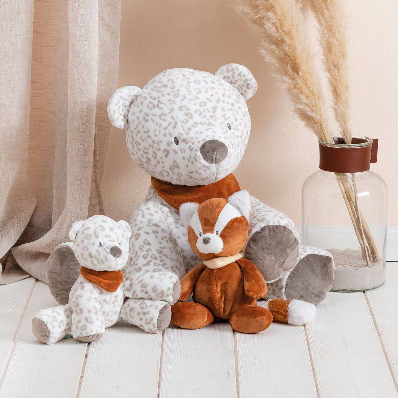 Petite peluche Boris panda roux Boris & Jungo (18 cm) - Orange - Kiabi -  23.76€