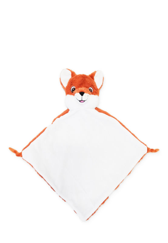 Cubbies Maxi doudou renard orange blanc 40 cm