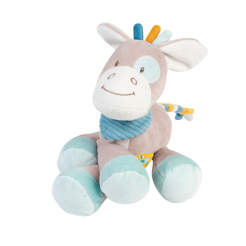  tim & tiloo soft toy horse beige blue 30 cm 