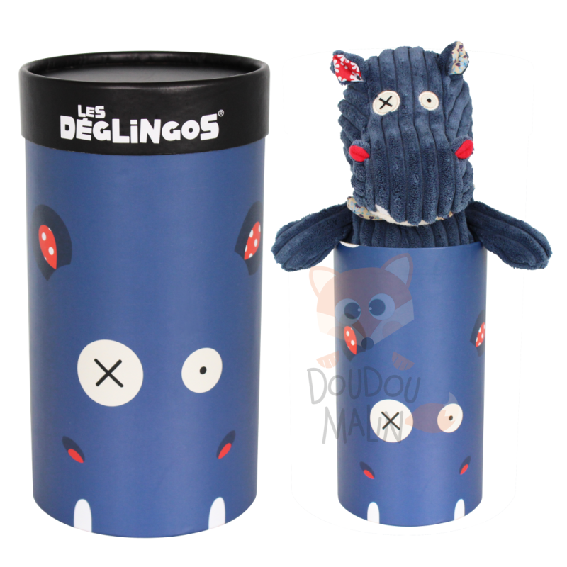 Les Deglingos Hippipos L Hippo Doudou Bebe Garcon Doudous Personna