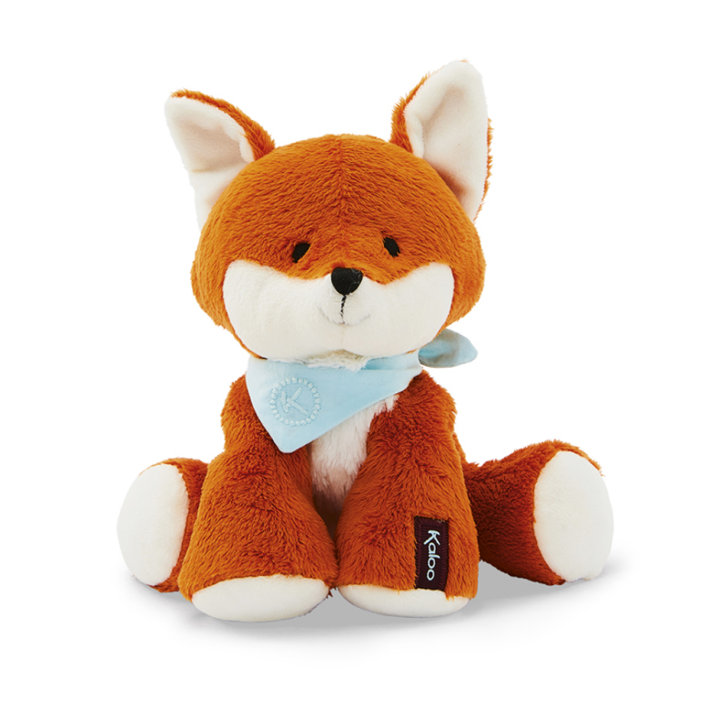 Les Deglingos Kitschos Soft Toy Fox Orange