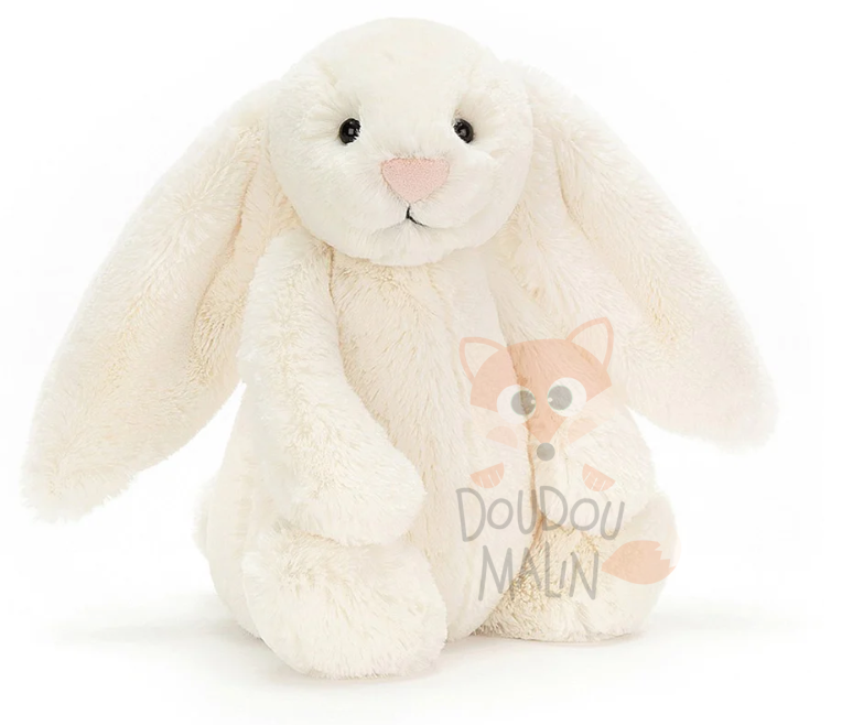 Adora 11 " Nuby Rose & Creme Bunny Rabbit Couverture Animal en Peluche Adorable 
