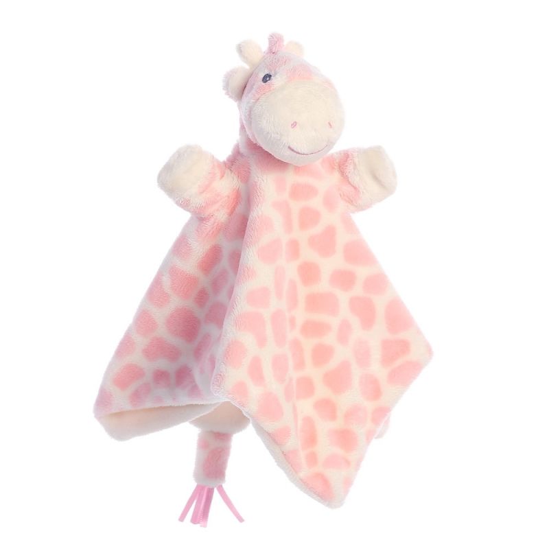 Aurora GIGI GIRAFFE Plush Soft Toy Rattle Comforter Babies Infant Gifts 