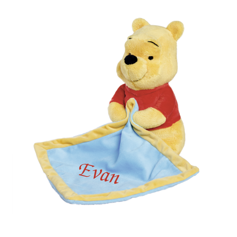 Doudou Winnie l'ourson 25cm - Peluches Pas Chères