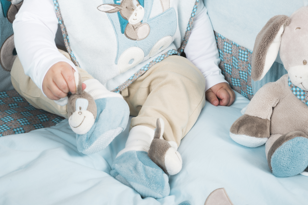 chaussons bébé garçon nattou