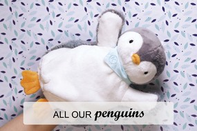 baby comforter penguin