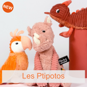 Allerou the Kangaroo - Les Deglingos Plush – The Red Balloon Toy Store
