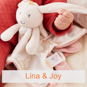 Jouets > Doudous et Peluches > Doudou Triangle Ange Lapin Rose